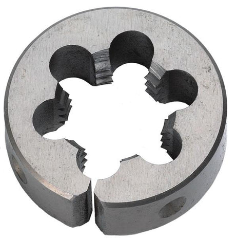 M10 x 1" HSS Round Split Coarse Thread Die