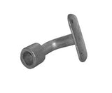 DDA-04  upright Intermediate Bracket Handrail Fitting, Galvanised