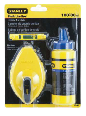 Stanley 30 Metre Chalk Line Kit 0-47-443