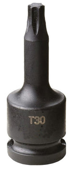 3/8" Drive 50mm Long T45 Torx Bit Socket Black MTD06T45