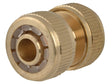 Faithfull 1/2" Brass Hose Mender / Connector FAIHOSEMEND
