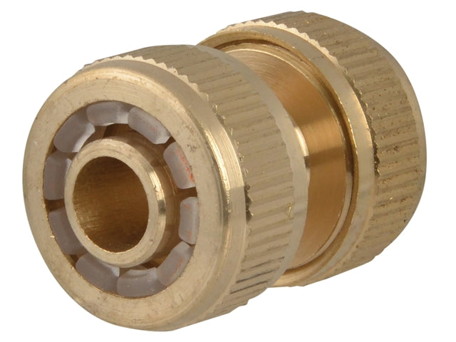 Faithfull 1/2" Brass Hose Mender / Connector FAIHOSEMEND