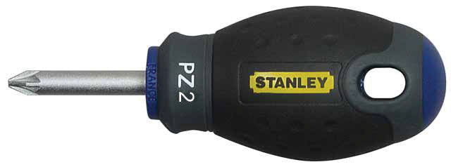 Pz1 x 30 Stanley Fatmax Pozi Stubby Screwdriver 0-65-408