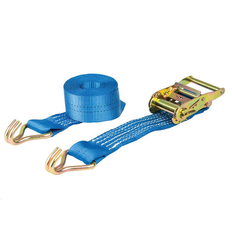 48mm x 5M Ratchet Tie Down Strap 2.0 tonne *COLOUR MAY VARY*