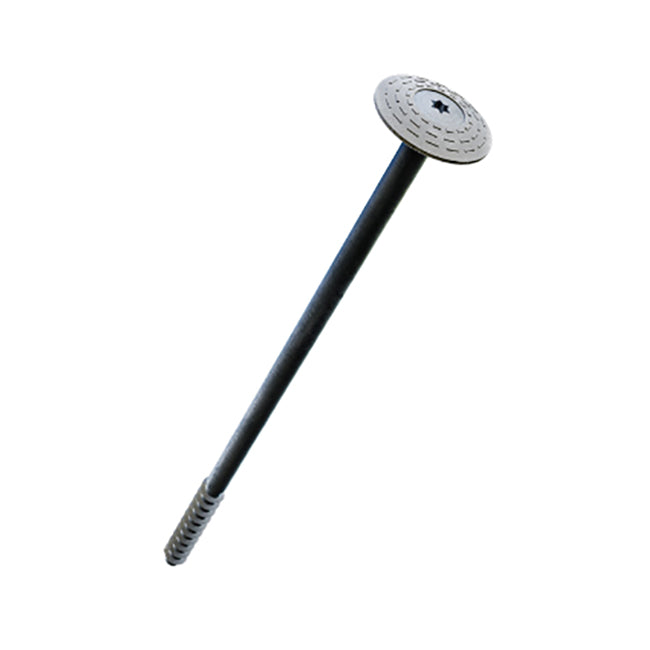 7.3 x 125mm Torx T30 Insulation Low Head Concrete Screw, Bright Zinc Plated, ICS125