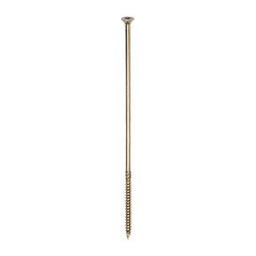 8.0 x 275 Timco Countersunk TX40 Clamp Fix C2 Woodscrews Yellow 80275C2C
