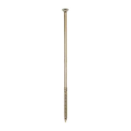 8.0 x 275 Timco Countersunk TX40 Clamp Fix C2 Woodscrews Yellow 80275C2C