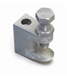 Lindapter Flange Clamps, Mild Steel M8/FL1 Bright Zinc Plated FL1D