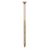 6.0 x 100 (12 x 4") Timco Velocity Premium Countersunk Pozi Pz3, Woodscrew, Steel Zinc Yellow Finish, 60100VY