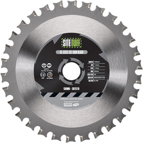 Site Tuff 165mm Steel Cutting Circular Saw Blade P5-STEEL165