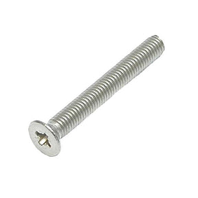 M3 x 20 Machine Screw, Countersunk Pozi No.1 Stainless Steel A4 (316)