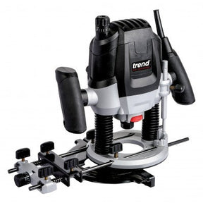 Trend T7 1/2" 2100W Variable Speed Router 240V with Free 5 Piece 1/2" TCT Cutters