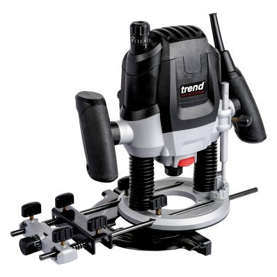 Trend T7 1/2" 2100W Variable Speed Router 240V with Free 5 Piece 1/2" TCT Cutters