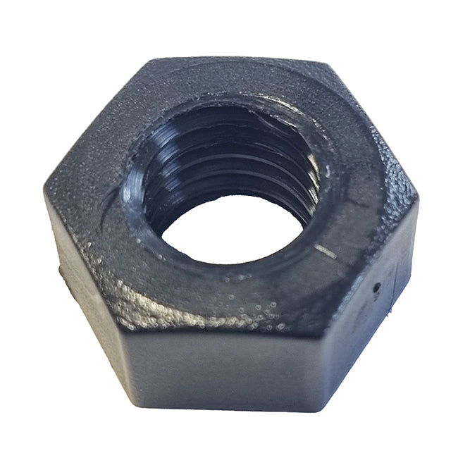 M12 Full Nut Nylon Grade 66 Black
