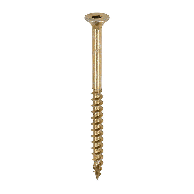 5.0 x 70 Timco Countersunk TX25 Clamp Fix C2 Woodscrews Yellow (Tub of 375) 50070C2CTUB