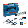 Bosch 16 Piece Plier and Mixed Hand Tool Set In L-BOXX *Refurbished*