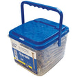 Screw-Tite 5.0 x 100mm Countersunk Pozi PZ2, All Purpose Screw, Net Coat Yellow. (Tub of 300) TFST05100T