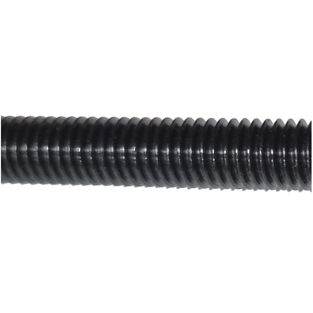 M10 x 3 Metre Long Nylon Studding (Threaded Rod) Grade 66, Black