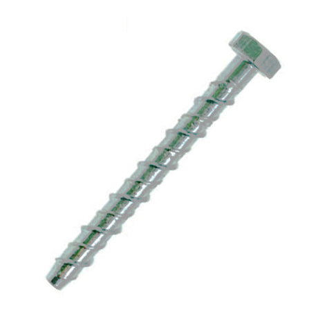 M16 x 200 Hexagon Head Concrete Masonry Screw Bolt Anchor, Mechanical Galvansed