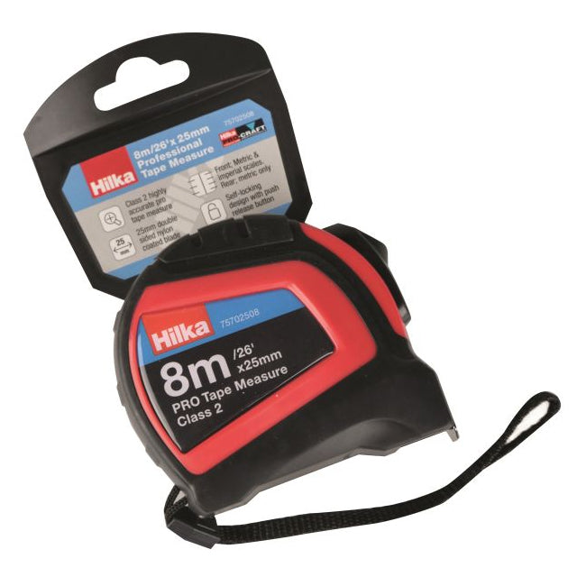 Hilka 8M / 26ft Tape Measure Blade Marked On Each Side 75702508