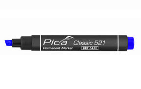 Pica 521/41 Permanent Marker Chisel Tip 2-6mm Blue
