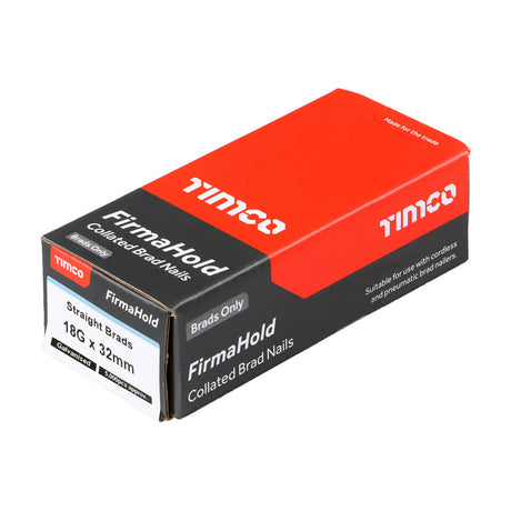 Firmahold 18g x 32mm Galv Air Electric Brad (5000 nails per box) BG1832