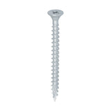 Timco 5.0 x 60 Countersunk Pozi Pz2, C2 Exterior Screws, Silver Organic