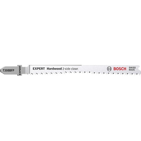 Bosch T308BFP 117mm Jigsaw Blade Extra Clean Cut Hard 117mm (Pack of 5) 2 608 900 548