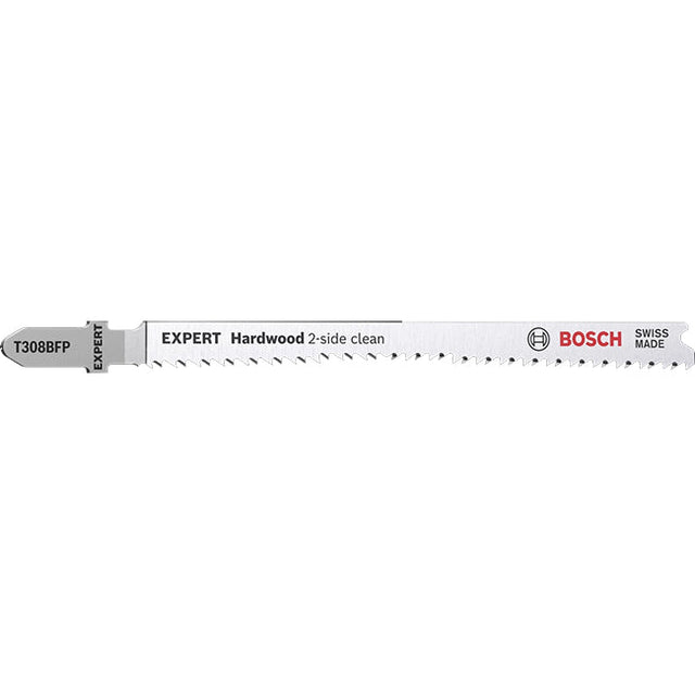 Bosch T308BFP 117mm Jigsaw Blade Extra Clean Cut Hard 117mm (Pack of 5) 2 608 900 548