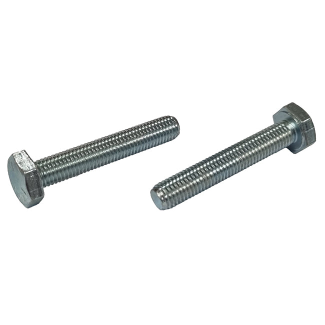 7/16" x 1" 1/2 UNF Hexagon Set Screw, Grade S, SAE Grade 5 (8.8) Zinc Plated