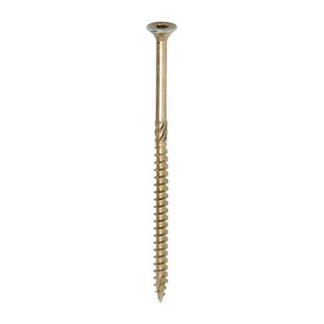 6.0 x 130 Timco Countersunk TX30 Clamp Fix C2 Woodscrews Yellow 60130C2C