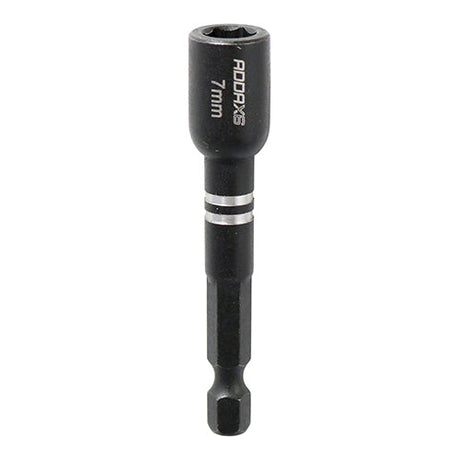 7 x 65mm Addax X6 Magnetic Imact Hex Drive Adaptor