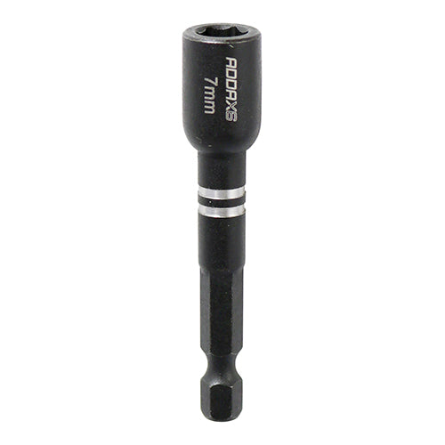 7 x 65mm Addax X6 Magnetic Imact Hex Drive Adaptor
