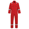 X Large Red Portwest Bizweld Iona Flame Resistant Coverall BIZ5RERXL