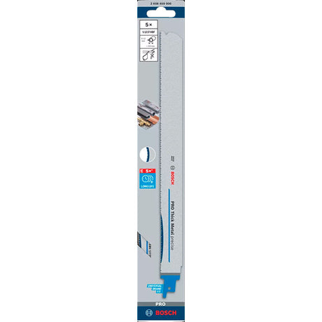 Bosch S1237HBF 300mm Sabre Saw Blades For Heavy Metal (Pack of 5) P/No. 2 608 659 000