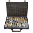 PTI 170 Piece HSS Ground Drill Bit Set 1mm-10mm x 0.5mm PTI0133