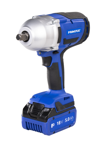 Rawlplug 18V Hi-Torque Impact Wrench with 2 x 5ah Batteries R-PIW18-XL2