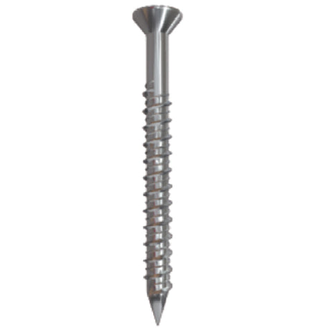 6.3 x 57 Multi-Fix Phillips No.3 Countersunk Head, A4 Stainless Steel A4CSK6.3-57-GP