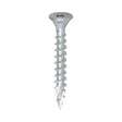Timco 5.0 x 40 Countersunk Pozi Pz2, C2 Exterior Screws, Silver Organic