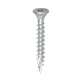 Timco 5.0 x 40 Countersunk Pozi Pz2, C2 Exterior Screws, Silver Organic