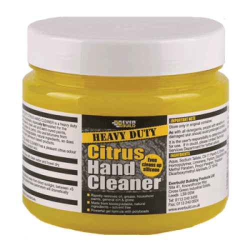 Everbuild Heavy Duty Citrus Hand Cleaner 1 Litre Tub