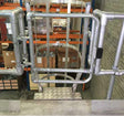 Kee Gate Single Self Closing Gate, Galvanised,  Max Width 1 Metre, SGEUGV2