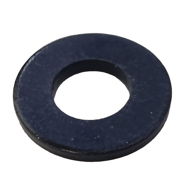 M6 x 14 x 1.60mm Mild Steel Form C Flat Washer Black Zinc Plated BS4320 C