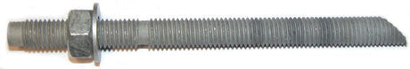 M12 x 220 Resin Stud, Nut & Washer 45 degree pointed Grade 8.8 Galvanised