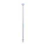 Timco 5.5 x 150mm Countersunk Self Drill Screws, Timber To Metal 1.2-3.0mm, Ruspert silver plated, No3. Phillips Drive