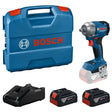 Bosch GDX 18V-350 Impact Wrench / Driver With 2 x 5.0ah batteries *Refurbished*