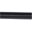 M12 x 3 Metre Long Nylon Studding (Threaded Rod) Grade 66, Black