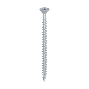 Timco 5.0 x 80 Countersunk Pozi Pz2, C2 Exterior Screws, Silver Organic