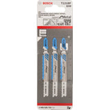 Bosch T121BF 92mm Jigsaw Blades For Metal (Pack of 5) 2 608 636 702