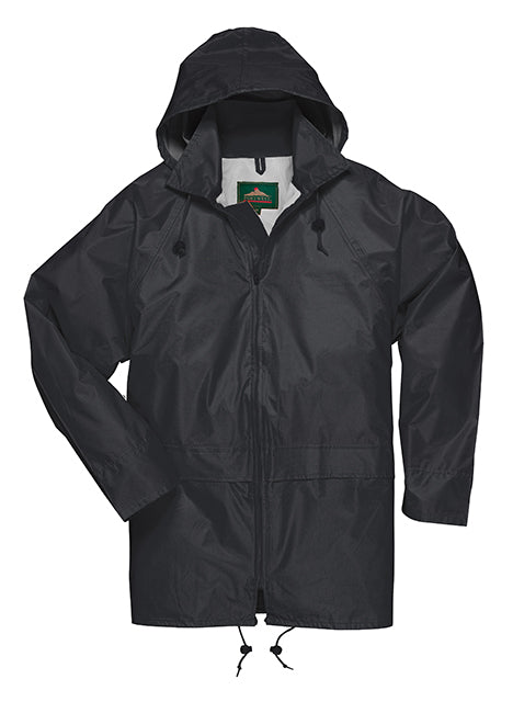 Medium Black Portwest Classic Rain Jacket